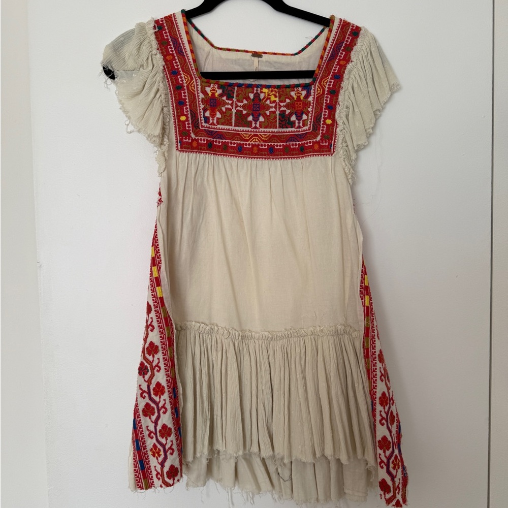 Free People Embroidered Dress